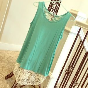 💥Summer lace back tank